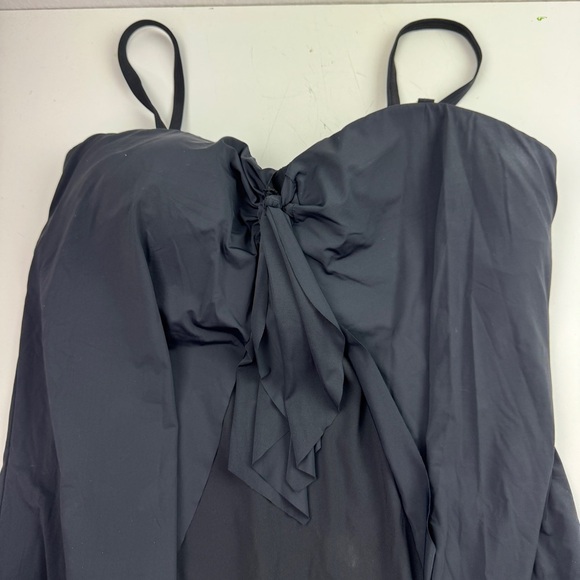 Christina Black Bandeau Flare Swimdress size 16 - Picture 2 of 10